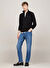 Tommy Hilfiger Siyah Erkek Bisiklet Normal Kazak MW0MW22747BDS 