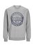 Jack & Jones Gri Melanj Erkek Çocuk Baskılı Sweatshirt 12259862 