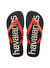 Havaianas Siyah-Kırmızı Erkek Plaj Terliği HAV. TOP LOGOMANIA 2 BLOOD ORANGE