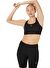 Asics 2012C995-001 ROAD COMPRESSION BRA Siyah Kadın Yuvarlak Yaka Normal Kalıp  Sporcu Sütyeni