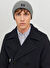 Jack & Jones Gri Melanj Erkek Bere 12092815_JACDNA BEANIE NOOS 