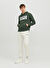 Jack & Jones Koyu Yeşil Erkek Kapüşon Regular Fit Sweatshirt 12152840_JJECORP LOGO SWEAT HOOD NO 