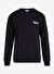 Jack & Jones Siyah Erkek Bisiklet Loose Fit Sweatshirt 12256831_JJOLIVE SWEAT CREW NECK 