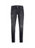 Jack & Jones Siyah Erkek Dar Paça Skinny  Denim Pantolon 12249123_JJILIAM JJORIGINAL SQ 746