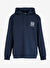 Jack & Jones Lacivert Erkek Kapüşon Regular Fit Sweatshirt 12256813_JJLINER SWEAT HOOD 