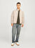 Jack & Jones Haki Erkek Bisiklet Regular Fit Kazak 12258407_JJECOOPER KNIT CREW NECK N 