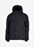 Jack & Jones Siyah Erkek Kapüşon Regular Fit Mont 12260482_JCOSLAY HEAT QUILTED PUFFE 