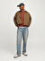 Jack & Jones Koyu Kırmızı Erkek Bisiklet Loose Fit Kazak 12261852_JORVESTERBRO KNIT CREW NEC 