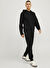 Jack & Jones Siyah Erkek Slim Fit Sweatpant 12261991_JPSTWILL FUSION SWEAT PANT 