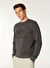 Jack & Jones Gri Erkek Bisiklet Regular Fit Sweatshirt 12275173_JCOPOINT SWEAT CREW NECK 