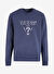 Guess Lacivert Erkek Sweatshirt M4YQ07KBY51G7V2 TREATED TRIANGLE CN 