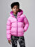 Nike Pembe Kız Çocuk Düz Mont 45D195-AFN-JDG ESSENTAIL MIDWEIGHT 
