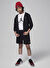 Nike Siyah Erkek Çocuk Sweatshirt 95D388-023-JDB MJ BROOKLYN FT FZ HO 