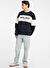 Guess Jeans Lacivert Erkek Sweatshirt M4BQ39K9V31A71W GJ CN OS HORIZONT S 