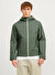Jack & Jones Haki Erkek Kapüşon Standart Mont JJADAM LIGHT JACKET HOOD 