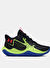 Under Armour GS JET '23 Mavi - Sarı - Siyah Erkek Çocuk Basketbol Ayakkabısı 3026635-005-UA 