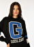 Guess Siyah Kadın Bisiklet Normal Desenli Kazak GJ LS CN G INTARSIA - ECO WOOL BLEN 
