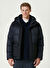 Network Lacivert Erkek Slim Fit Kapitone Mont 1091816 