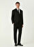 Network Siyah Erkek Slim Fit Armürlü Takım Elbise 1092957 