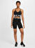 Nike Siyah Kadın Dar Düz Tayt CZ9840-010 W NP 365 SHORT 8IN 