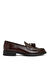 George Hogg Bordo Kadın Deri Loafer 93318