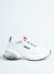 Love Moschino Beyaz-Kırmızı Kadın Deri Sneaker JA15246G1L
