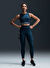 Nike Mavi Kadın Crop Düz Atlet FZ3615-478 NIKE PRO DF 365 CROP TAN 