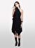 Sisley Siyah Kadın Halter Yaka Mini Elbise 4LNTLV06M  