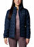 Columbia 2088271464_WK5173 Lacivert Kadın Dik Yaka Normal Kalıp Mont