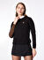 U.S. Polo Assn. Bisiklet Yaka Slim Fit Siyah Kadın Kazak MERY-BSK24 