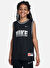 Nike Siyah Erkek Çocuk Düz Atlet FZ5263-010-K NK DF COB JSY TANK 