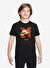 Nike Siyah Erkek Çocuk Baskılı T-Shirt FZ5125-010-K NSW TEE FUTURA HBR 