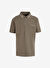 Skechers S212224-801 Polo M Short Sleeve Pol Haki Erkek Normal Kalıp Polo T-Shirt