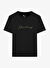 Skechers S242166-001 W Graphic Siyah Kadın Yuvarlak Yaka Normal Kalıp T-Shirt