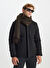 Dik Yaka Siyah Erkek Mont 4A1025100001_OVERCOAT
