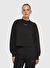 New Balance Siyah Kadın Sweatshirt WNC3419-BK-NB Women Sweatshirt 