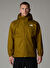 The North Face Yeşil Erkek Kapüşon Normal Düz Yağmurluk NF00A8AZ1OB1_M QUEST JACKET - EU 