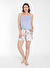 Wondergen Mor Kadın Normal Pijama Şort 401WON-115-022 