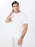 Fabrika Comfort Beyaz Erkek Bisiklet Regular Fit Kazak FC4SM-KZK 0415