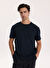 Fabrika Lacivert Erkek Relaxed Düz T-Shirt F4SM-TST 2847 
