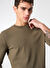 Gmg Fırenze Haki Erkek Bisiklet Regular Fit Kazak GU24MFW04010 