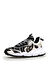 Flower Mountain Siyah-Beyaz Kadın Nubuk Sneaker 1N20 - [001-2017822-13]