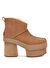 Ugg Kadın Taba Bot W NEW HEIGHTS PLATFORM MINI