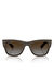 Ray-Ban Mega Wayfarer Liteforce RB4840S Köşeli Koyu Kahve Unisex Polarize Güneş Gözlüğü
