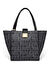 Just Cavalli Siyah - Gri Kadın 27x30x14 cm Omuz Çantası 77RA4BH1ZSB25833