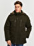 Pointback Haki Erkek Slim Fit Mont 24K5653