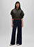 Aspesi İndigo Kadın Standart Düz Denim Pantolon G 0160 G371 