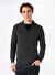 Gmg Fırenze Antrasit Erkek Bisiklet Regular Fit Sweatshirt GU24MFW08014