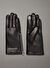 Calvin Klein Siyah Kadın Düz Eldiven SCULPTED LEATHER GLOVES 