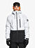 Quiksilver Beyaz Erkek Kayak Montu EQYTJ03478MISSION PRINTED BLOCK JK 